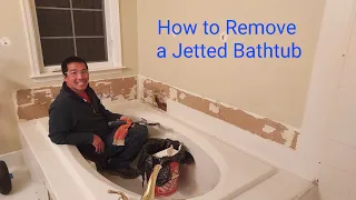 How to Remove a Jetted Bathtub