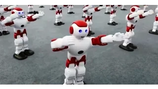 Over 1000 robots dancing;  Dancing robots in China earn world record