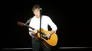 "Blackbird" Paul McCartney@Madison Square Garden New York 9/15/17