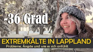 -36°C IN LAPPLAND!・Wir kommen an UNSERE GRENZEN・SCHWEDEN IM WINTER