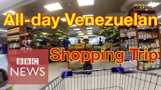 Venezuela: How long does it take to buy 8 basic goods? BBC News