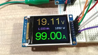 Качественный и недорогой прибор для блока питания. Основа INA226, Nano V3.0, TFT 160x128 Часть 3.