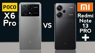 POCO X6 Pro 5G vs Redmi Note 13 Pro Plus 5G