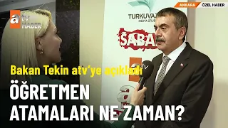 ÖZEL HABER – Milli Eğitim Bakanı atv Haber’de - atv Ana Haber 1 Mayıs 2024