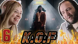 KGF Chapter 2 Interval scene | Rocky meets Inayat Khalil | Part 6 | Movie Reaction | KGF 2 | Hindi
