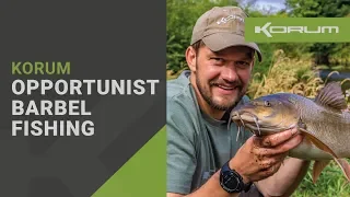 Korum Opportunist Barbel fishing