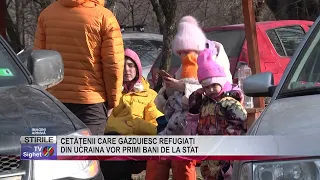 STIRE 02  CETĂȚENII CARE GĂZDUIESC REFUGIAȚI DIN UCRAINA VOR PRIMI BANI DE LA STAT