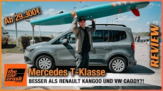 Mercedes T-Klasse im Test (2022) Besser als Renault Kangoo und VW Caddy?! Review | Fahrbericht | POV