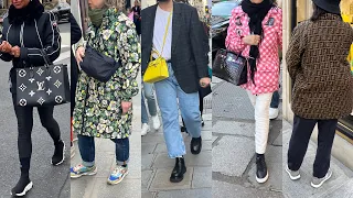 April outfit ideas from Paris.2023 Paris street style Paris spring fashion