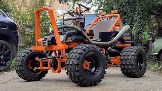 4WD POWER WHEELS FJ40 IS FINALLY COMPLETE!!/Pt7/Bodywork,Strip down,Paint And Rebuild + RIP Around!!