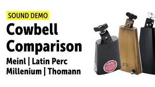 The (More) Cowbell Comparison Video | Meinl | LP | Millenium | Thomann