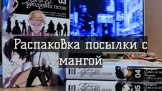 Распаковка посылки с мангой| проза бродячих псов, xl media