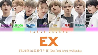 STRAY KIDS (스트레이 키즈) Ex (Color Coded Lyrics) Han/Rom/Esp