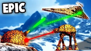 The BEST NEW MAP in FORTS!  (Forts Gameplay - Star Wars Battle of Hoth)