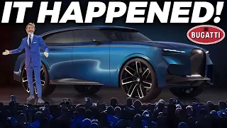 Bugatti Reveals Insane New SUV & SHOCKS The Entire Industry!