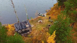 ИЗБА ДЕДА НА ДИКОМ ОЗЕРЕ. НОВАЯ ПЕЧЬ ДЛЯ СТАРОЙ ИЗБЫ. ИЗБА НА ОСТРОВЕ. ТАЁЖНАЯ ИЗБУШКА МОЕГО ДЕДА