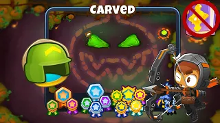 Carved [Military Monkeys Only] Guide | No Monkey Knowledge | BTD 6 (2023 Updated)