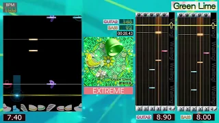 GITADORA / Green Lime - EXTREME (GuitarFreaks V2 & DrumMania V2)