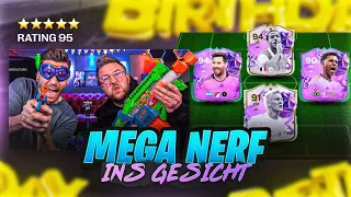 MEGA NERF GUN ins GESICHT und einer JAMMERT nur 😂😱 Fut Draft Challenge 🔥