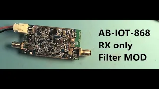 AB-IOT-868 no TX but good RX MOD