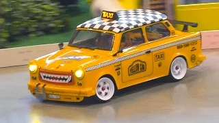 AMAZING RC DRIFT CAR RACE MODELS IN ACTION TRABI, PORSCHE, CAMARO/ Modell Süd Stuttgart 2016