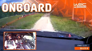 FULL ONBOARD - SS12 Rovanperä/Halttunen | WRC Rally Estonia 2023