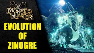 The Evolution of Zinogre in Monster Hunter (OLD) - Heavy Wings
