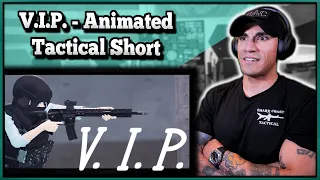 Marine reacts to V.I.P. Animated Short