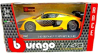 Bburago Renault Sport R.S.01 | die cast metal scale model Bburago cars | bburago | bburago 1/43