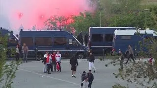 Foot: Violences et tensions lors de Lyon-Besiktas