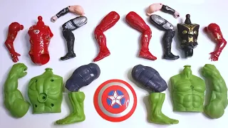 Assemble Marvel Toys Action Figures ~ HULK VS THOR VS IRONMAN ~ Avengers Marvel Assemble Toys