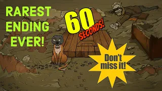 Most Craziest / Rarest Ending in 60 Seconds! | 60 Seconds Gameplay Secret Ending