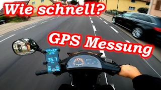 Wie schnell ist sie? GPS Höchstgeschwindigkeit / ZIP SSL 50