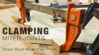 How to Easily Clamp Miter Joints