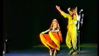 Maria Shashkova`s debut with the first Indian dance