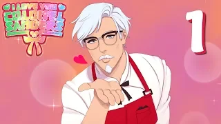 I Love You, Colonel Sanders! - THE KFC DATING SIM! Manly Let's Play [ 1 ]