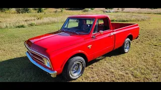 1967 Chevrolet C10 Shortbox Running Walk Around For Sale Mad Muscle Garage