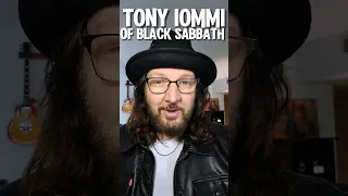 TONY IOMMI of BLACK SABBATH 🤘 #tonyiommi #blacksabbath #metal #metalmusic #ozzy #Soundgarden #grunge