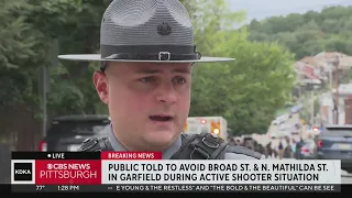 Pa. State Police provides update on Garfield shooting incident