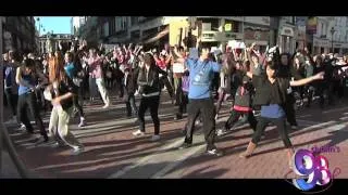 Glee FlashMob - Dublin Ireland - NPAS Performance for Dublins98 Radio Station