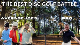 AVERAGE JOES VS PRO REMATCH {Disc golf battle of the ages} 👀🔥🥏