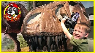 Monster Jam - Jurassic Attack, Mega Wrex, Motosaurus at Natural History Dinosaur Museum
