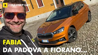 SKODA FABIA 1.0 TSI 95 CV | In viaggio da PADOVA a FIORANO per la F1 Ferrari SF-24