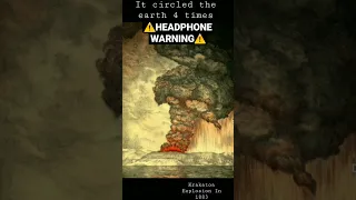 Krakatoa Explosion Sound 1883 Indonesia