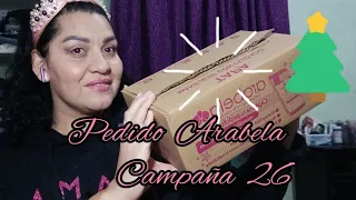 Mi pedido Arabela Campaña 26💕