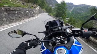 Honda Africa Twin 1100 in the alps