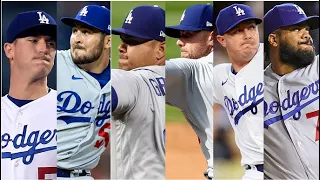 [NLCS game 5, Oct 21] Dodgers relievers pitches, MLB highlights, 2021