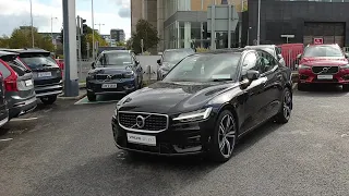 191D43654 - 2019 Volvo S60 T5 250hp Petrol R-Design, Pan Sunroof, 360 Parki...