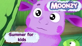 MOONZY (Luntik) - Summer for kids - five episodes compilation [HD]