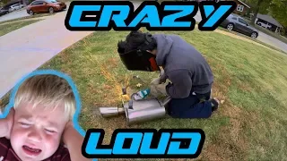 How To Make Your Car Backfire Like CRAZY! World's Loudest Honda